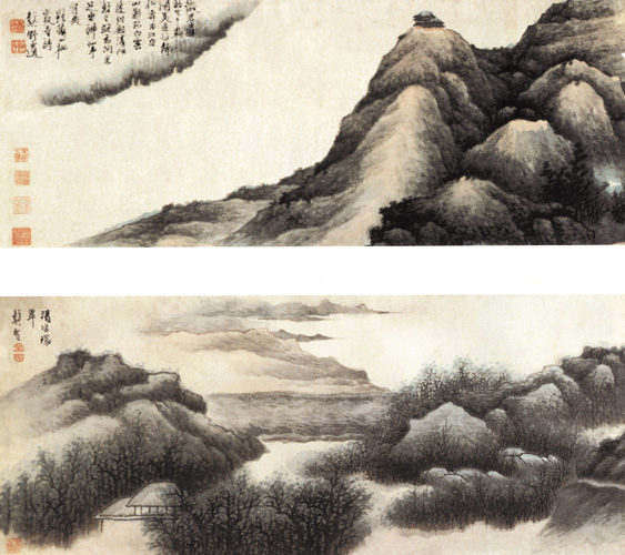 點擊圖片查看原圖 清涼環(huán)翠圖 龔賢.shtml