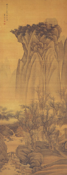 點擊圖片查看原圖 秋山萬木圖 高岑.shtml