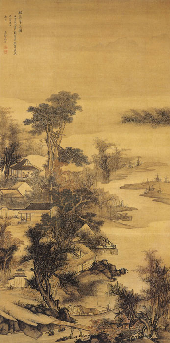 點(diǎn)擊圖片查看原圖 松溪草堂圖 吳宏.shtml