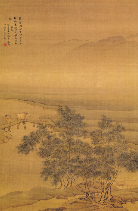 點擊圖片查看原圖 楊柳歸牧圖 蕭晨.shtml
