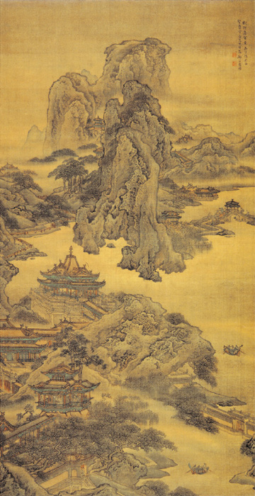 點(diǎn)擊圖片查看原圖 阿房宮圖 袁耀.shtml