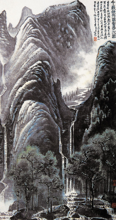 點(diǎn)擊圖片查看原圖 千巖競(jìng)秀萬壑爭(zhēng)流圖 李可染.shtml
