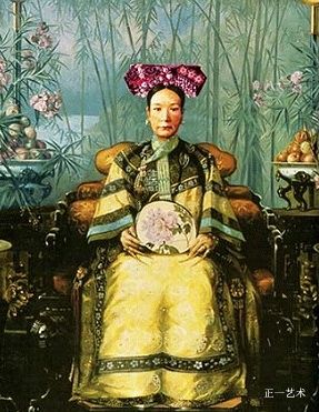 點(diǎn)擊圖片查看原圖 慈禧肖像 卡爾.shtml