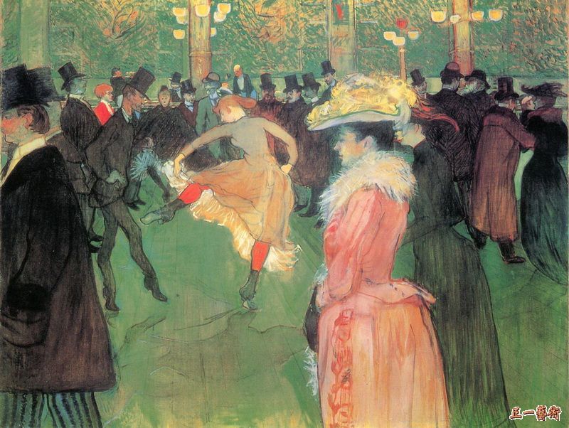 點擊圖片查看原圖 紅磨坊舞會 勞特累克.shtml