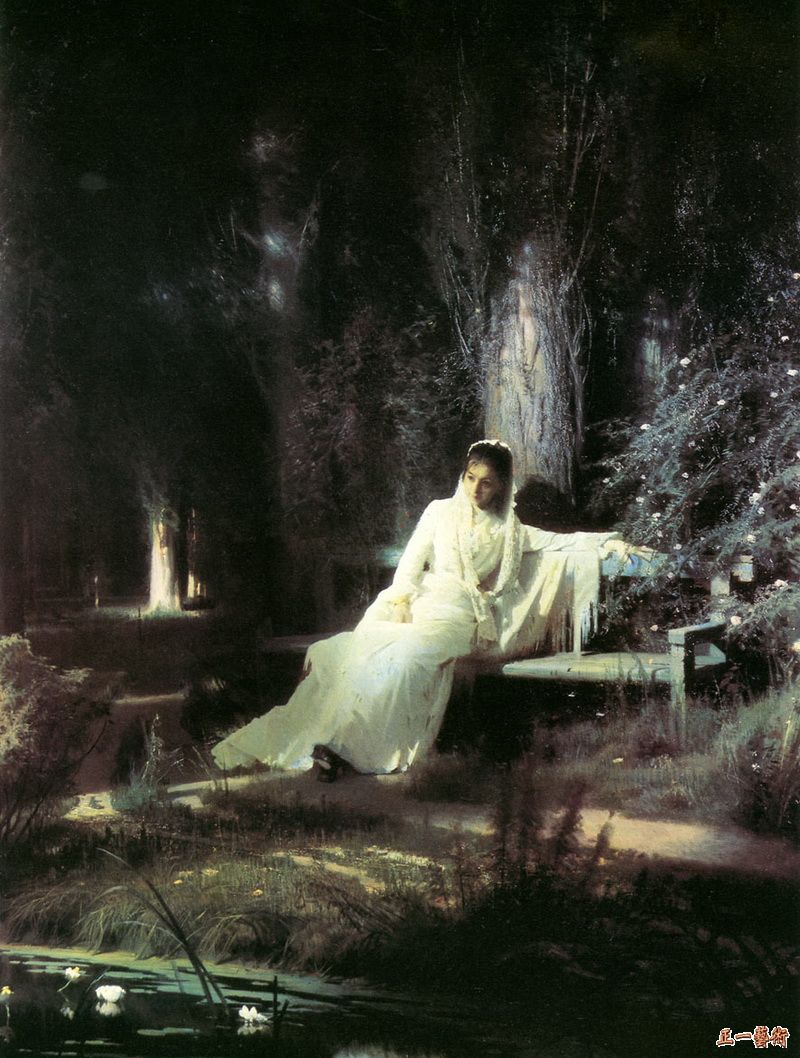 點(diǎn)擊圖片查看原圖 月夜 克拉姆斯柯依.shtml